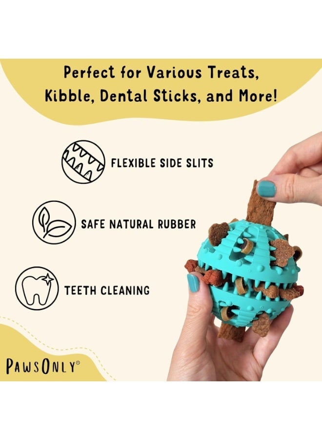 كرة تنظيف الأسنان بنكهة النعناع المنعشة - لعبة مضغ وتنظيف للكلاب - قطر 6 - - Image 4